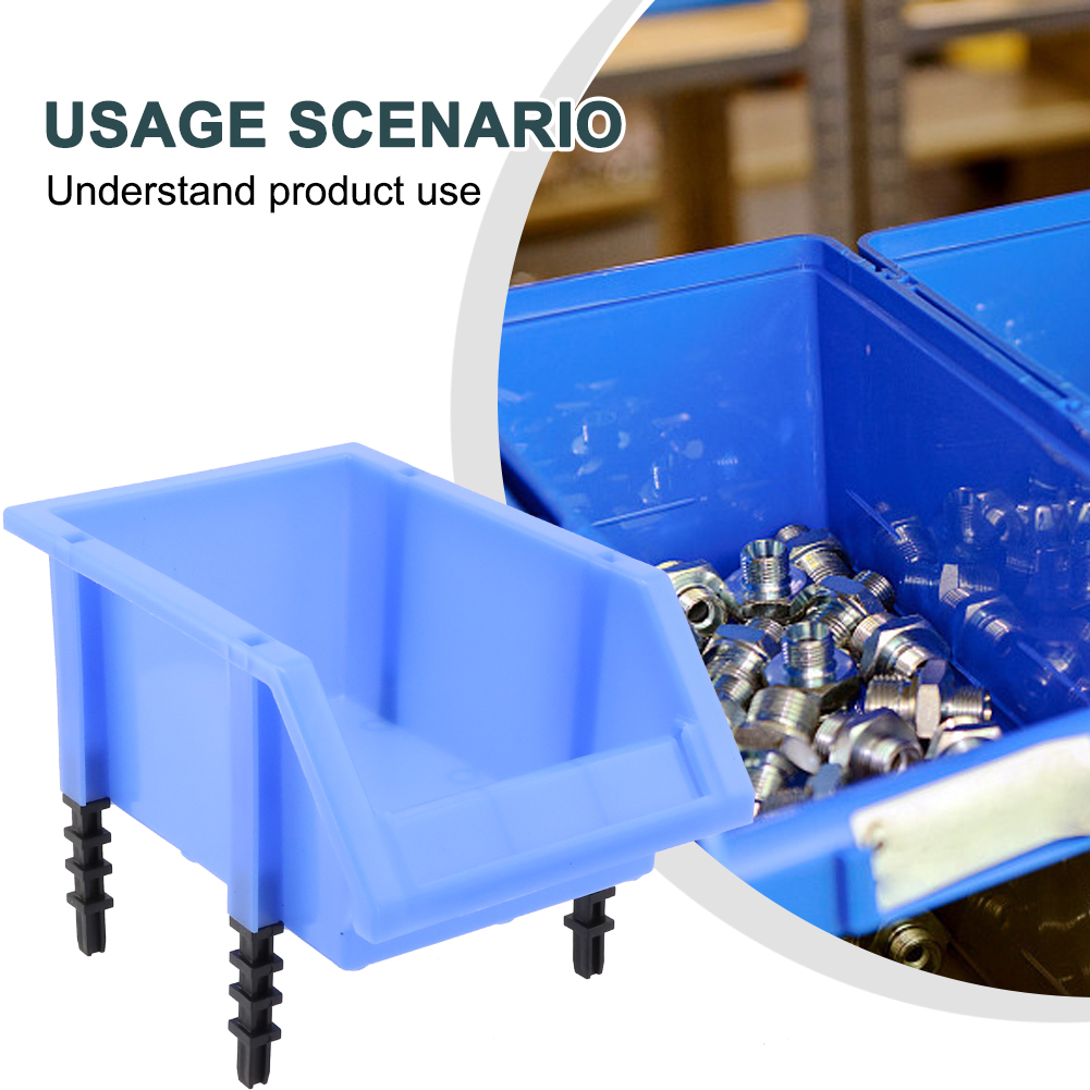 Workshop Tools Classification - 1 stuk stapelbare plastic opbergdozen voor