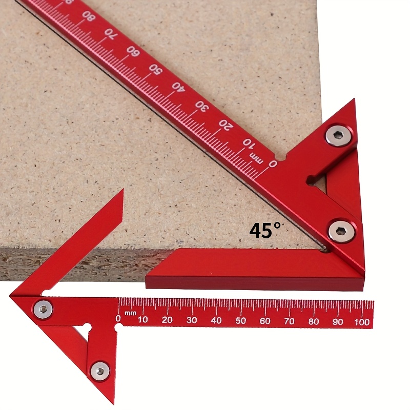 Workshop Tools For Carpentry - Center Finder Line Gauge 45/90 graden