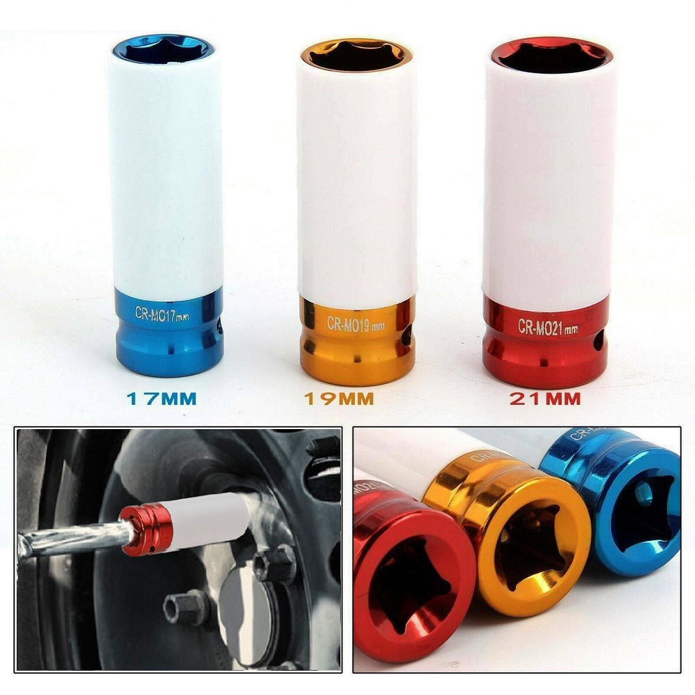 Hand Tools In Workshop - 1Pc Metalen Socket 17mm/19mm/21mm Dopsleutel 1/2