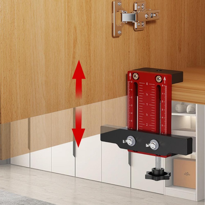 Dowel Jig Kit - Montagemal voor kastdeur