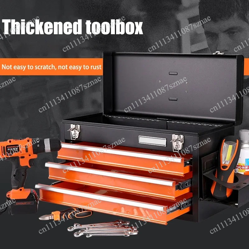 Workshop Tools Cabinet - Draagbare gereedschapskist met 4 laden voor