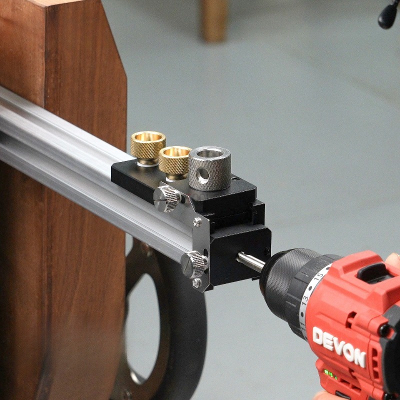 Dowel Jig Kit - 20/30/40 Aluminium Profiel Track Boorgeleider Punch