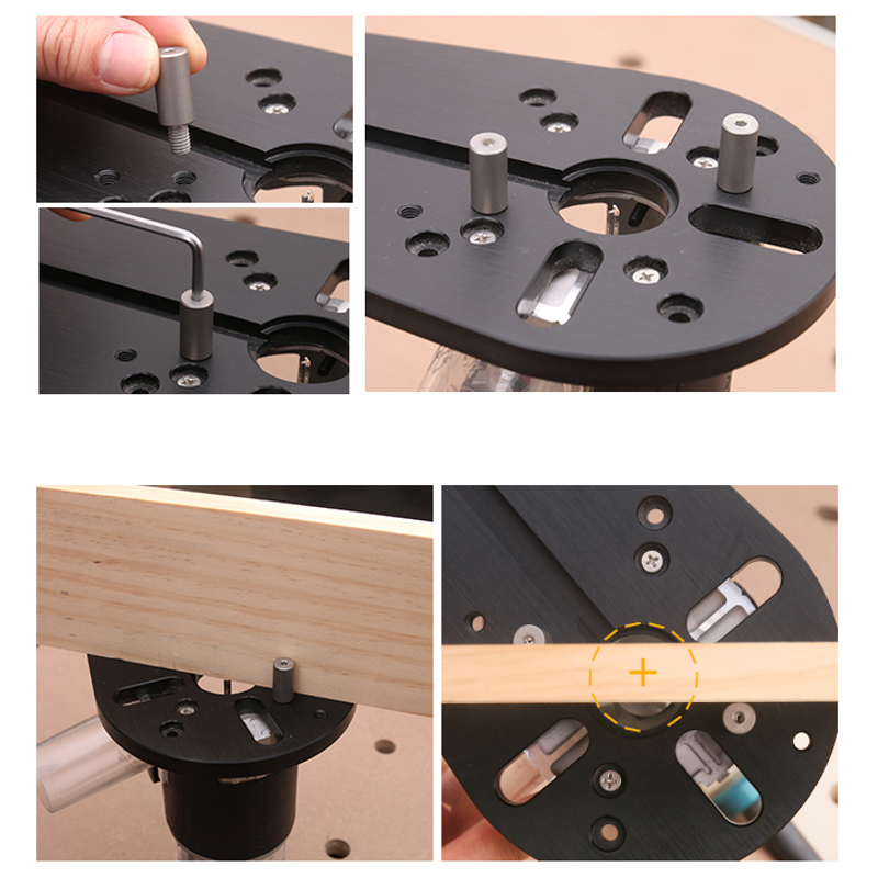 Cirkelsnijmal voor kleine frez - Dowel Jig Kit recensie en prijs