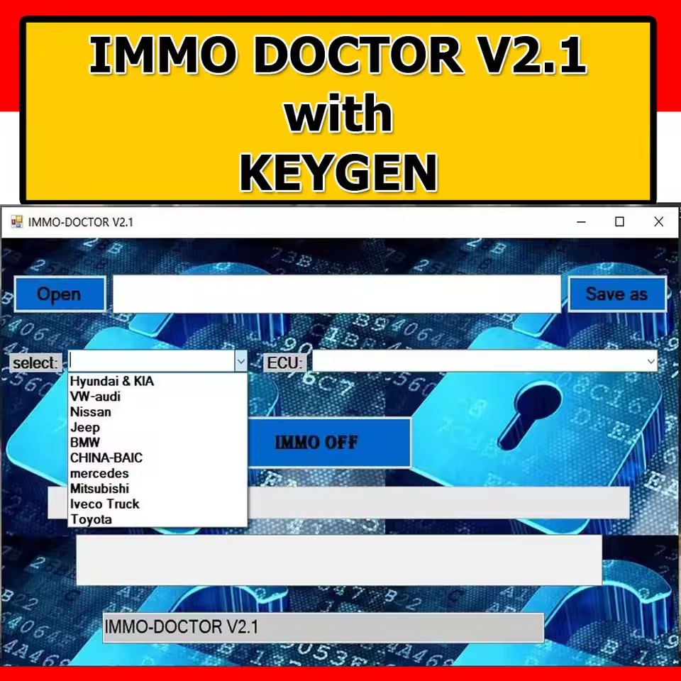 Immo Doctor Multi Brand V2.1 E - Workshop Tools Brand recensie en prijs