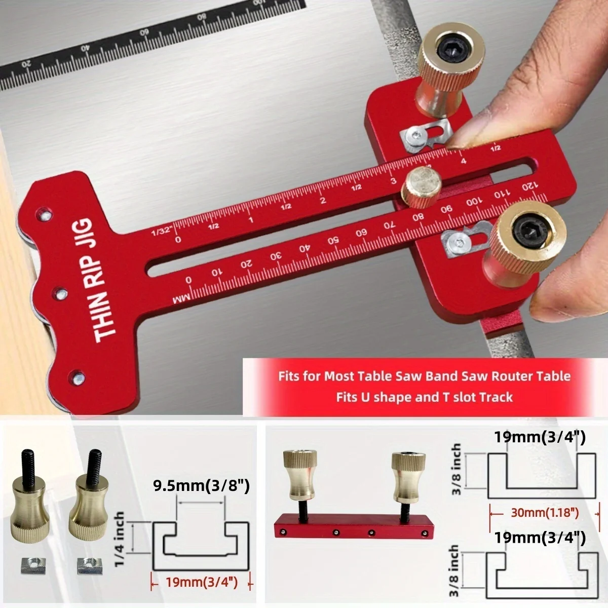 Dunne scheurtafelzaagmal, 3 ka - Dowel Jig Kit recensie en prijs