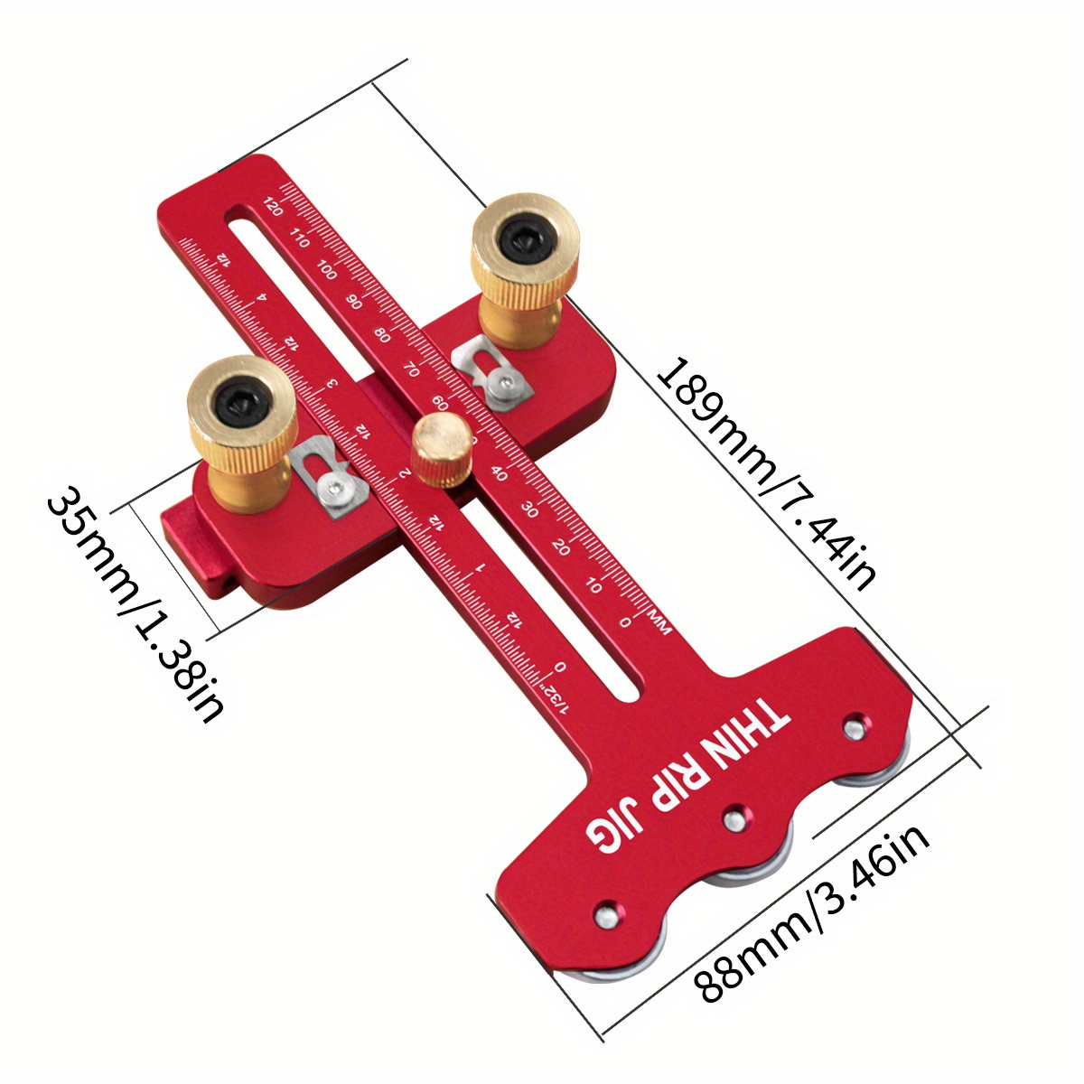 Dunne scheurtafelzaagmal, 3 ka - Dowel Jig Kit recensie en prijs
