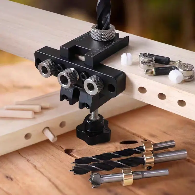 Precisie Jig Dowel Cam Jig 3-i - Dowel Jig Kit recensie en prijs