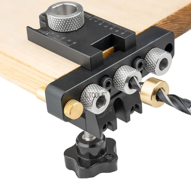 Precisie Jig Dowel Cam Jig 3-i - Dowel Jig Kit recensie en prijs