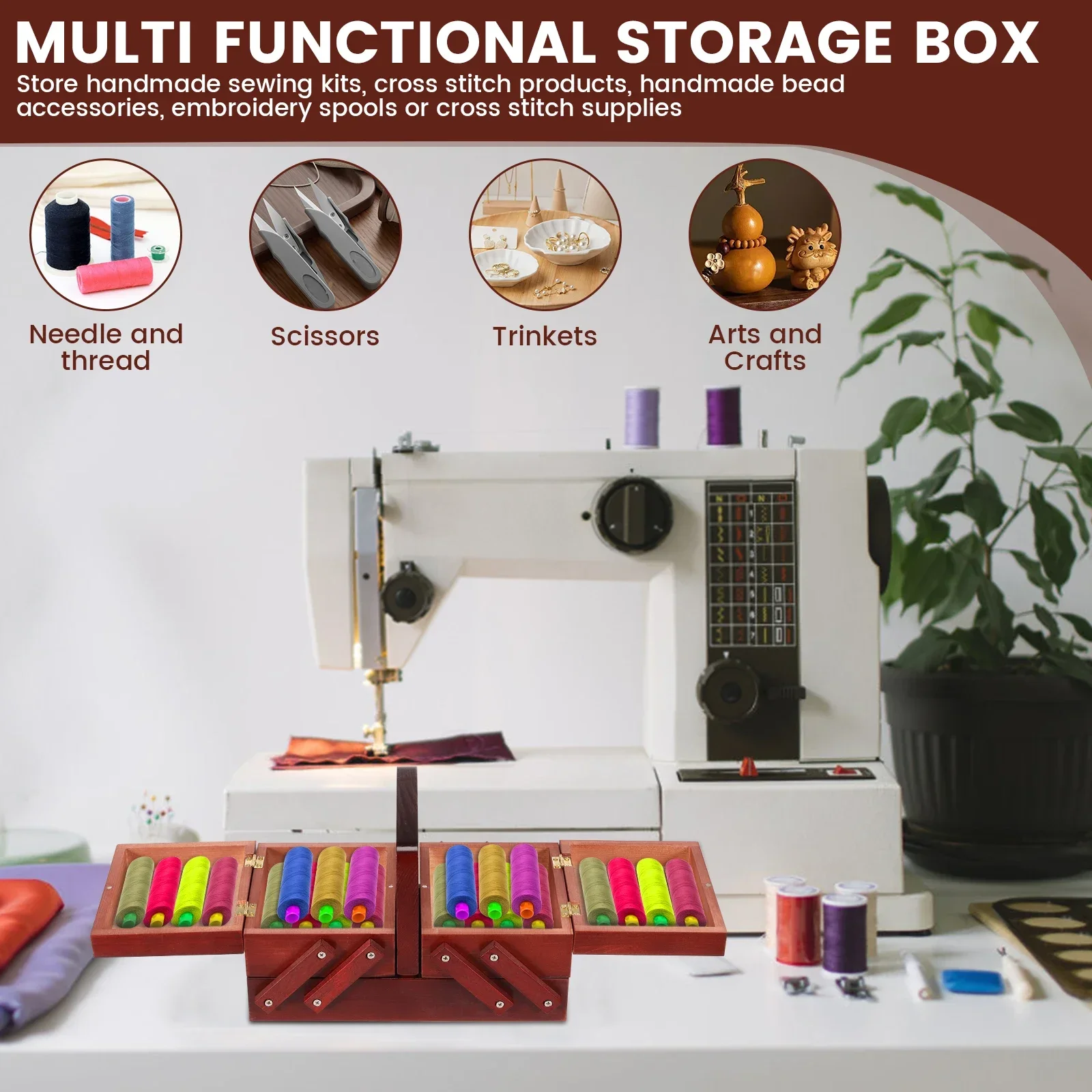 Uitbreidbare naaigarenbox van  - Workshop Tools Cabinet recensie en prijs