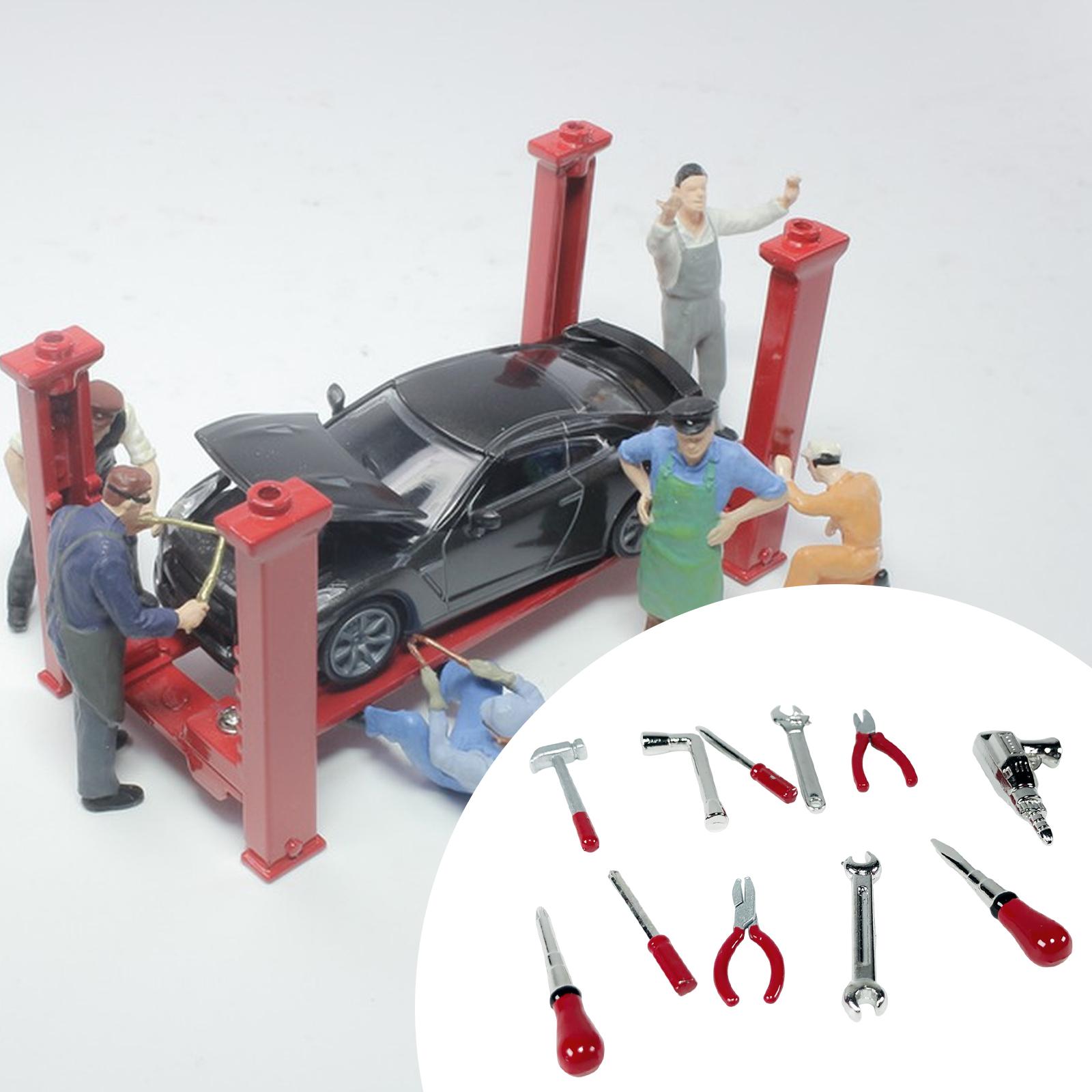 11 stuks autoreparatiegereedsc - Workshop Tools Toy recensie en prijs