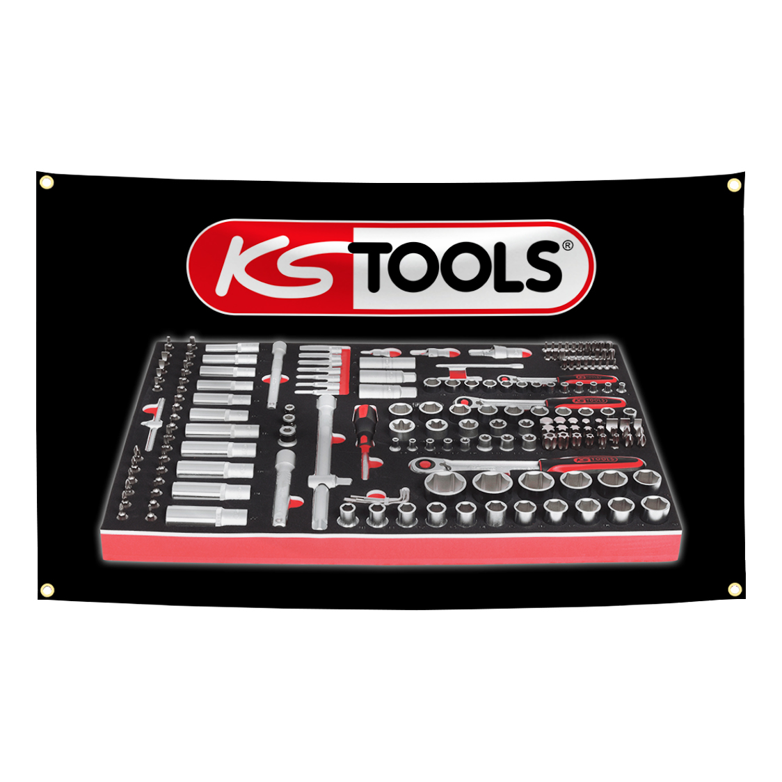 KS TOOLS Merk Vlagtapijt Polye - Workshop Tools Brand recensie en prijs
