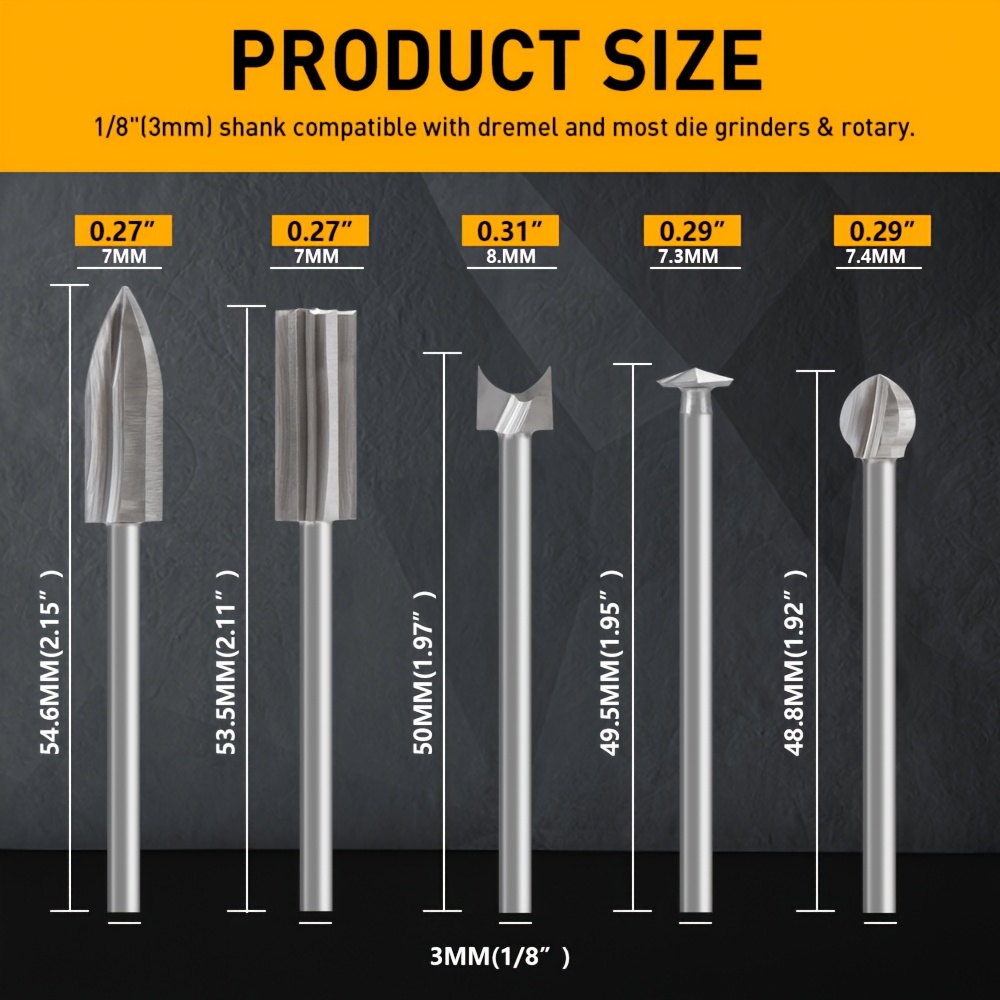 11PCS HSS Graveren Boren Set 1 - Workshop Tools For Carpentry recensie en prijs