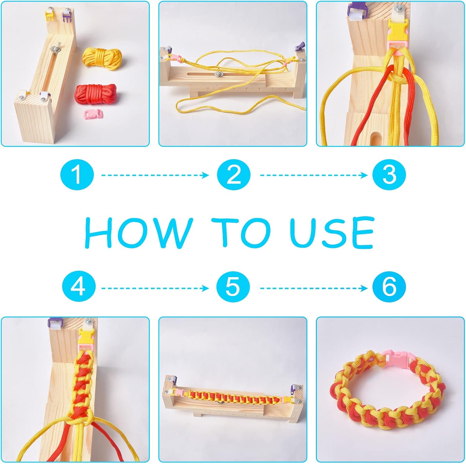 Houten Paracord Jig Armband Ma - Dowel Jig Kit recensie en prijs