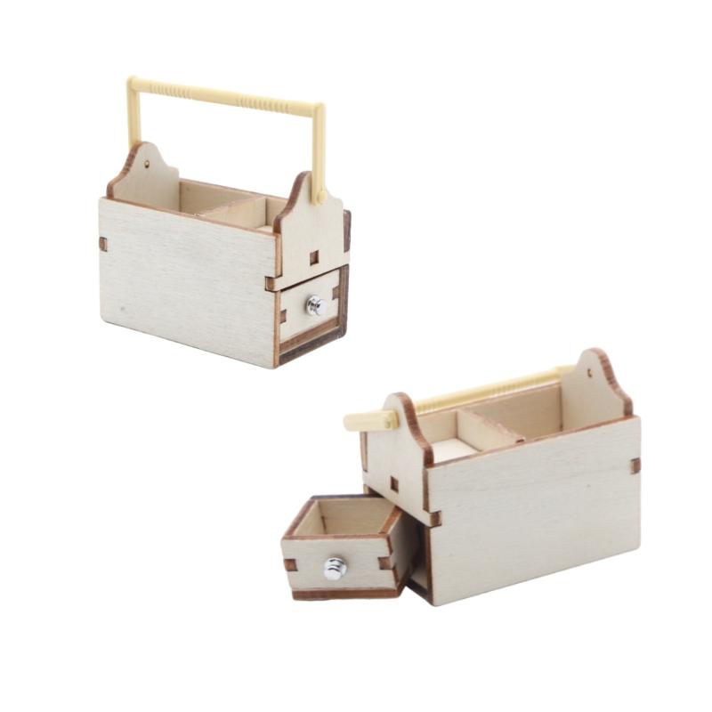 Hot 1/12 Poppenhuis Mini Houte - Workshop Tools Toy recensie en prijs